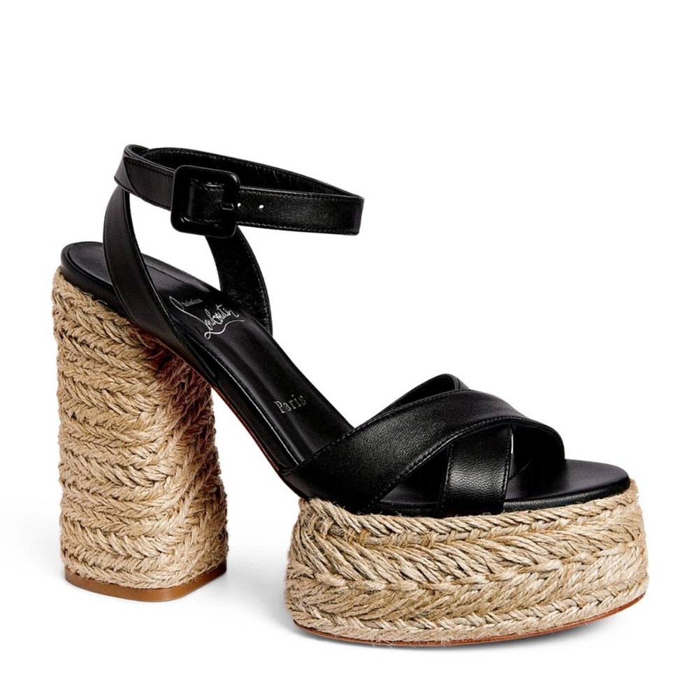 Christian Louboutin Super Mariza 130mm leather platform sandals